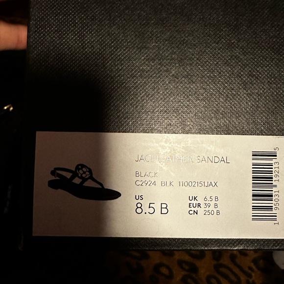 Coach sandals 8.5 - Picture 2 of 3